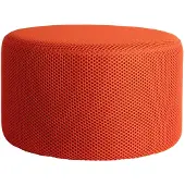 Leitmotiv poef retro mesh rond - 50x50x30 cm