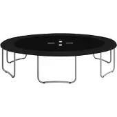 Springos Trampoline Rand | Ø 305 cm | Beschermrand Trampoline | Rond | Zwart