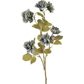 Easyplants | Kunstroos Nero 68 cm blauw | Zijde | Nepbloemen | blauw | Onderhoudsvrij | Kant-en-klaar