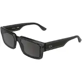 Lacoste Zonnebril L6082S 55/19/145 Transparant donkergrijs Bio inj-g820 UNISEX L6082S
