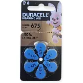 Duracell Easy Tab Hoorbatterij Da675 Blauw 6 St Batterijen