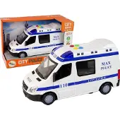 Lean Toys Politieauto Politieauto Rijden Wrijving klinkt licht