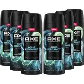 Axe Fine Fragrance Collection Aqua Bergamot premium deodorant bodyspray - 6 x 150 ml