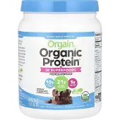 Orgain - Biologische Proteïne + 50 Superfoods, Romige Chocoladefudge - 510g