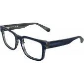 Lacoste L4016 52/21/145 Striped blauwe Acetaat MAN L4016