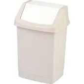 Keter Click-It - Prullenbak - 25L - Beige - Swingdeksel