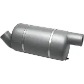 VETUS Mf125 Exhaust System Muffler Zilver 125 mm