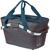Basil Flair - Carry All achtermand MIK - 22L - Navy - Waterafstotend - Reflectiedetails
