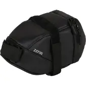 Zéfal Zadelzak Iron Pack 2 M-DS, zwart, afmetingen 9x17,5x9,5 cm, inhoud 0,9 liter.