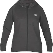 MOROTAI Sportief sweatvest 'Naka' donkergrijs / wit