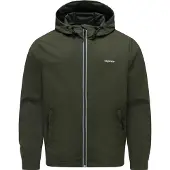 Ragwear Outdoorjas 'Shellwie Bonded' donkergroen