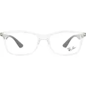 Ray-Ban Monturen RX7047 5943 Transparant en Zwart Mannen Vrouwen