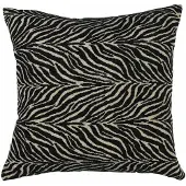 Mars & More Kussen zebra zwart/off white 45x45cm*