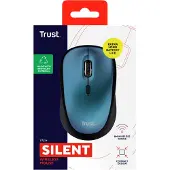 Trust Yvi+ - Draadloze Muis - Compact - Stil - ECO - Blauw