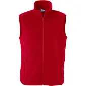 Clique Basic Polar Fleece Vest Rood maat XL 3671