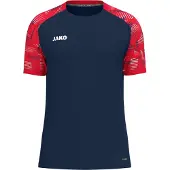 Jako Sonic T-Shirt Heren - Marine / Rood | Maat: 3XL