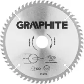 Graphite Graphitkreissäge 200x30x3,2mm 60 Zähne. - 57H678