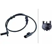 Hella 6PU 358 252-531 Wielsnelheidssensor (ABS)