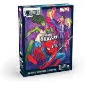 Restoration Games Unmatched Marvel 5 Brains & Brawn Board Game English Transparant Kinderen