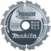Makita SPECIALIZED Zaagblad Hout met Nagels 190x30x2mm 40T - B-33180
