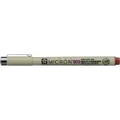 You do it Pigma Micron 005 pen bruin