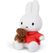 Bon Ton Toys Nijntje zittend met Snuffie - 33 cm - 13"