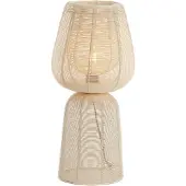 Light & Living tafellamp Ø24x54 cm aboso crème