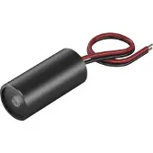 PICOTRONIC Lasermodule Punt Rood 1 mW DD635-1-5(12x25)15mm@1000mm