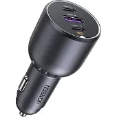 UGREEN Auto-snellader met 3 poorten 130W