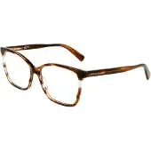 Longchamp LO2741 N 55/15/140 Gestreept bruin Acetaat DAMES LO2741 N