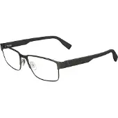 Lacoste L2298 N 56/17/145 Matte donker gunmetal Metalen MAN L2298 N