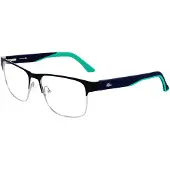 Lacoste L2291 N 56/17/140 Bril Marineblauw Metaal MAN L2291 N