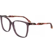 Lacoste L2989 N 55/15/140 Transparant paars Acetaat VROUW L2989 N