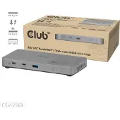 Club 3D CSV-2563 Netwerkadapter Thunderbolt Aansluitkabel USB-C 10K UHD