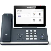 Yealink 7" Touch LCD 1024 x 600, 2x RJ-45, 2x USB, 2x RJ9, 1x USB-C, WLAN 2.4/5 GHz, Android 13.0