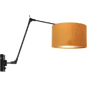 Steinhauer Prestige Chic LED Wandlamp | 1x E27 40W | Dimbaar | Goud/Zwart