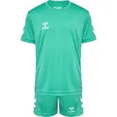 Hummel Trainingspak limoen / wit