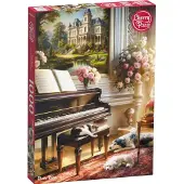 CherryPazzi Piano Room Puzzel 1000 Stukjes