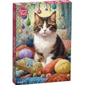 CherryPazzi Knitty Cat Puzzel 1000 Stukjes