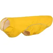 vidaXL Hondenregenjas met reflecterende strips polyester geel L