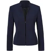 Goldner Blazers nachtblauw