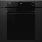 Smeg SF6200TB multifunctionele oven 60 cm zwart glas