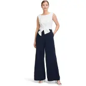Vera Mont Jumpsuit donkerblauw / wit