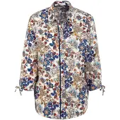 Goldner Blouse gemengde kleuren