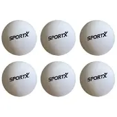 Sportx - Tafeltennisballen in Doos (6 stuks)