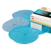 3M Hookit Blue 525U Schuurschijven 150mm Multihole P 80 - 100 stuks