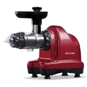 BioChef Axis Cold Press Juicer Slowjuicer 150W – BPA Vrij – Inclusief Pasta Opzetstukken