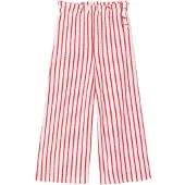 Vertbaudet Wijde gestreepte legging van gebreide sweater