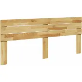 vidaXL Hoofdbord 180 cm massief eikenhout