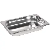 Vogue Gastronormbak Vogue, RVS, GN 1/4, 40mm diep